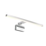 Nordlux Marlee 50 Wandlamp Metaal Chroom 8.9W 800lm - 930 Warm Wit | IP44 - Beste Kleurweergave