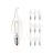 Voordeelpak 10x Philips Corepro LED Kaars E14 Gebogen-tip Filament Helder 2W 250lm - 827 Zeer Warm Wit | Vervangt 25W