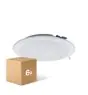 Voordeelpak 6x LED Downlight Pan 24W 1920lm 840 Koel Wit | 225mm - Zaagmaat 195mm