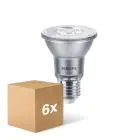 Voordeelpak 6x Philips Master Value LED Lamp Reflector E27 PAR20 6W 500lm 40D - 927 Zeer Warm Wit | Beste Kleurweergave - Dimbaar - Vervangt 50W